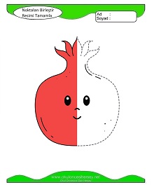 Resim Tamamlama Çizgi Çalışmaları